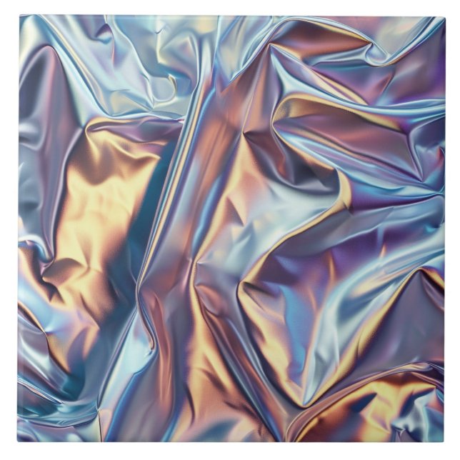 Coola faux foil mönster kakelplatta (Framsidan)