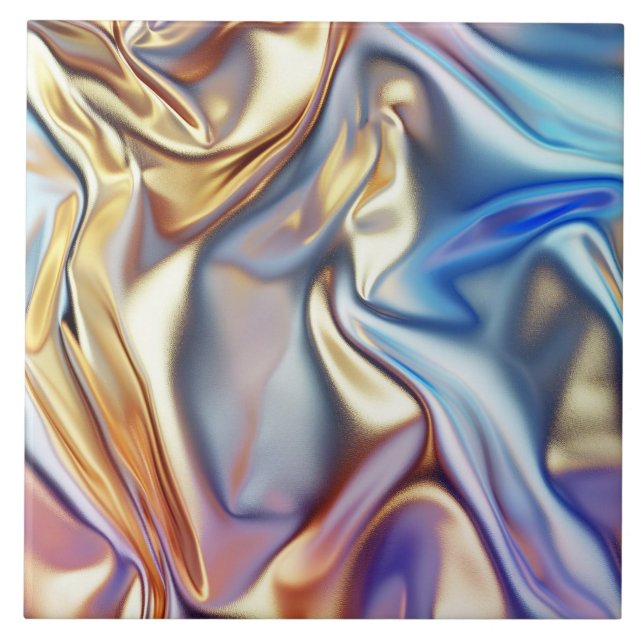 Coola faux foil mönster kakelplatta (Framsidan)