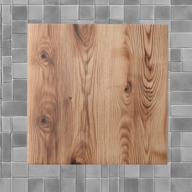 Coola faux wood mönster kakelplatta (Skapare uppladdad)