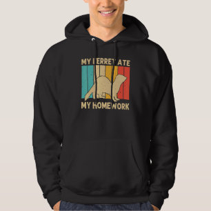 Coola Ferret För barn Boys Animal Ferret Owner Rod Hoodie