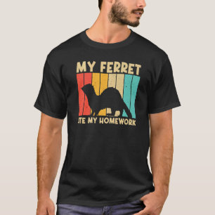 Coola Ferret För barn Boys Manar Ferret Pet Animal T Shirt