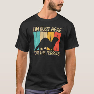 Coola Ferret För manar Women Ferret Pet Animal T Shirt