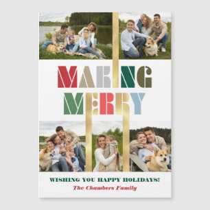 Coola Fet färgstark Skapar merry multifoto