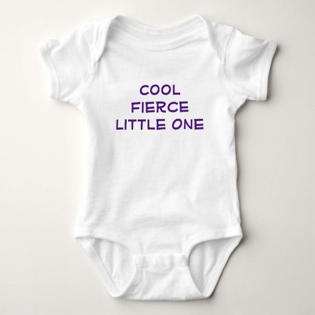 Coola Fierly Little One Modig Newborn Modern T Shirt (Framsida)