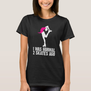 Coola Figur Skatt för Figur Ice Skater Kvinnor Gi T Shirt