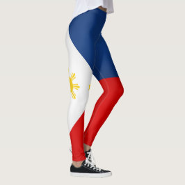 Coola Filippinerna Flagga Mode Leggings