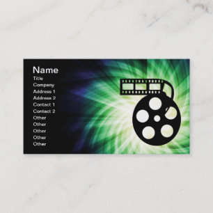 Coola Film Reel. Visitkort