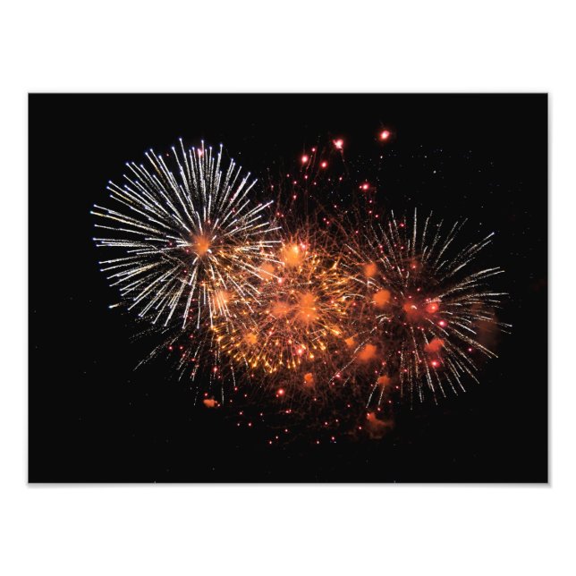 Coola Fireworks Fototryck (Framsidan)