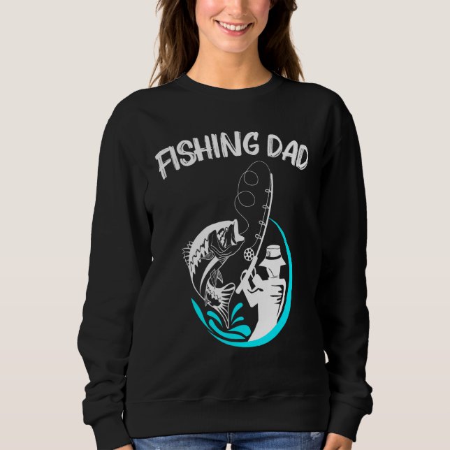 Coola Fiskare i För manar Pappa Fiskare i Krok B T Shirt (Framsida)