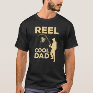 Coola Fiske efter Pappa Grandpa Pappa Fars dag Fis T Shirt