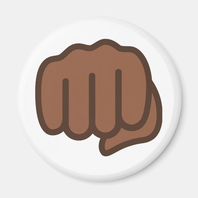 Coola Fist Bump Emoji Magnet (Framsidan)