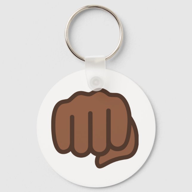 Coola Fist Bump Emoji Nyckelring (Framsida)