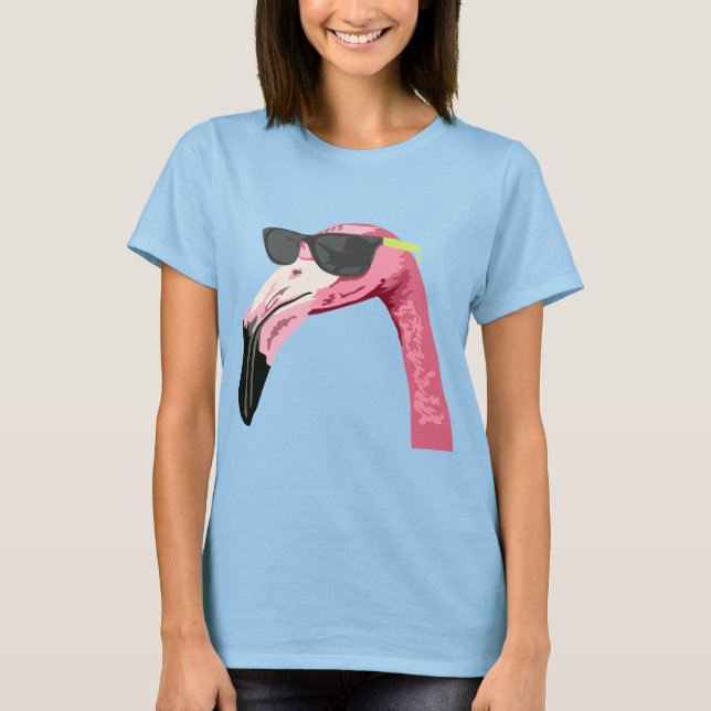Coola Flamingo T Shirt (Framsida)
