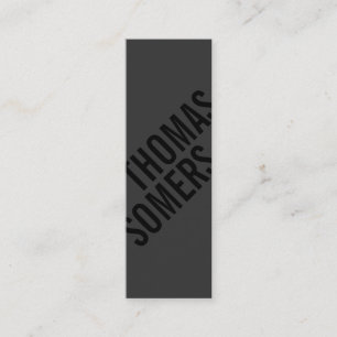 Coola FLD Black - unik modern designer Mini Visitkort