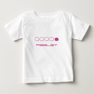Coola flicka grisar t-shirt