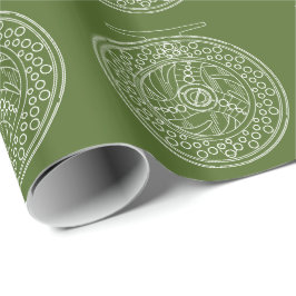 Coola Flygfiske konst av en flygplansrulla Presentpapper