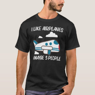 Coola Flygplan För manar Women Aviation Flygplan T Shirt