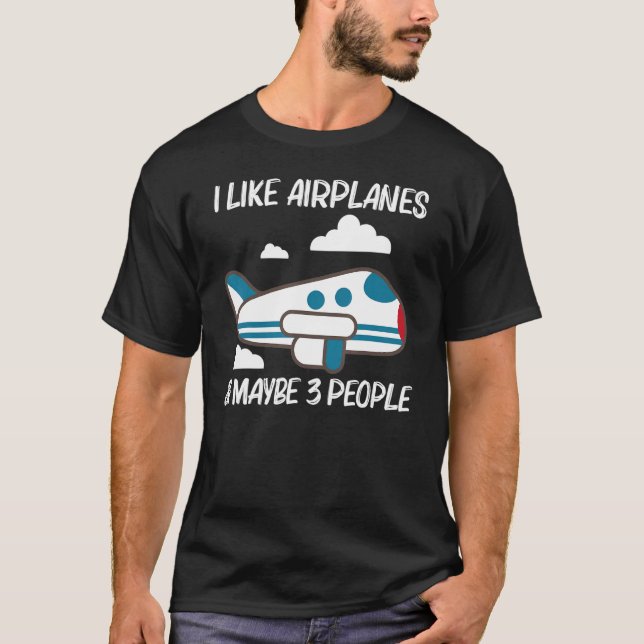 Coola Flygplan För manar Women Aviation Flygplan T Shirt (Framsida)