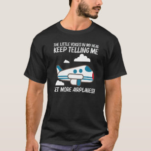 Coola Flygplan För manar Women Aviation Flygplan T Shirt