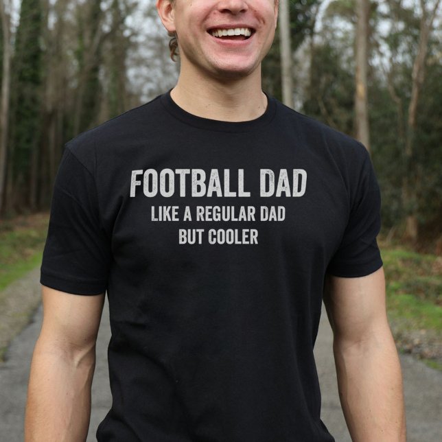 Coola Football Pappa Funny T Shirt (Skapare uppladdad)