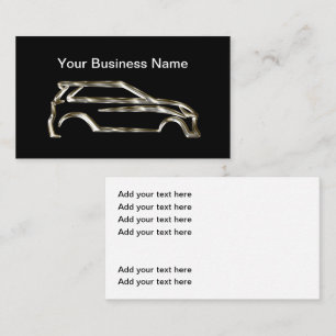 Coola för Affärskortet Classy Automotive Design Visitkort
