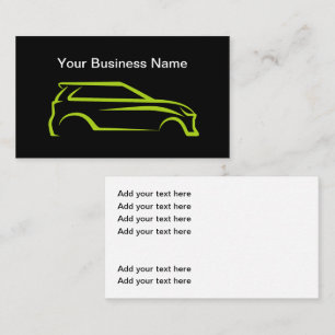 Coola för Affärskortet Classy Automotive  Design Visitkort