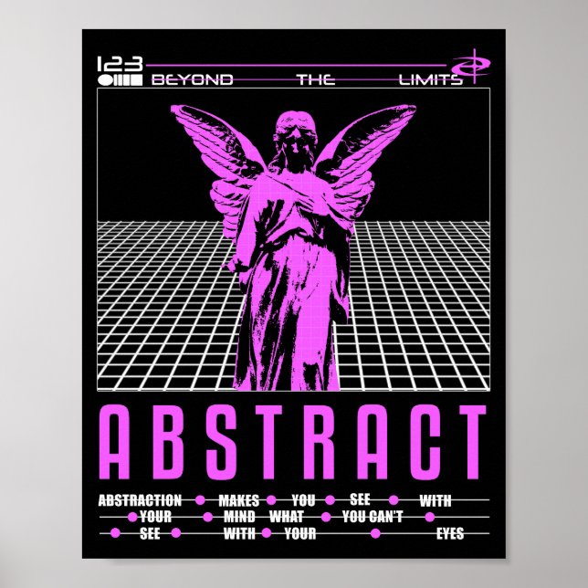 Coola för återställande Futuristiska Poster (Framsidan)
