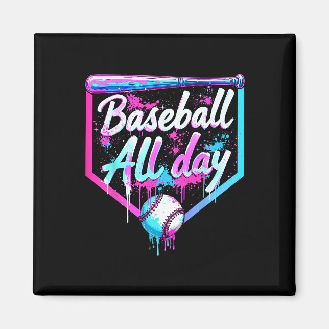 Coola för avlyssningsboxar Ice Cream Drip Sport Pl Magnet (Framsidan)