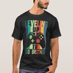 Coola för Big Brother-vintage-spelare med nivåinde T Shirt