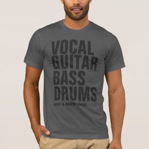 coola för bildande av sten-band, grått t shirt