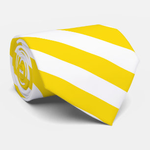 Coola för den moderna Gulten White Stripe-Elegant Slips