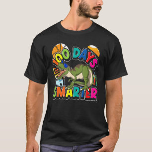 Coola för dosinosaur-lärare T Rex 100 dagar för SC Shirt