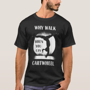 Coola för flickkvinnor med hjälp av magnetgymnasti t shirt