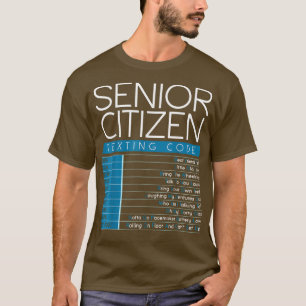 Coola för funktionellt högre medborgarbiljettnumme t shirt
