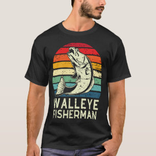 coola för glasögonfiske (walleye-fiskets utformnin t shirt