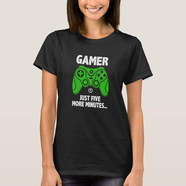 Coola för grafikstyrenheten med bara fem minuter t shirt (Framsida)