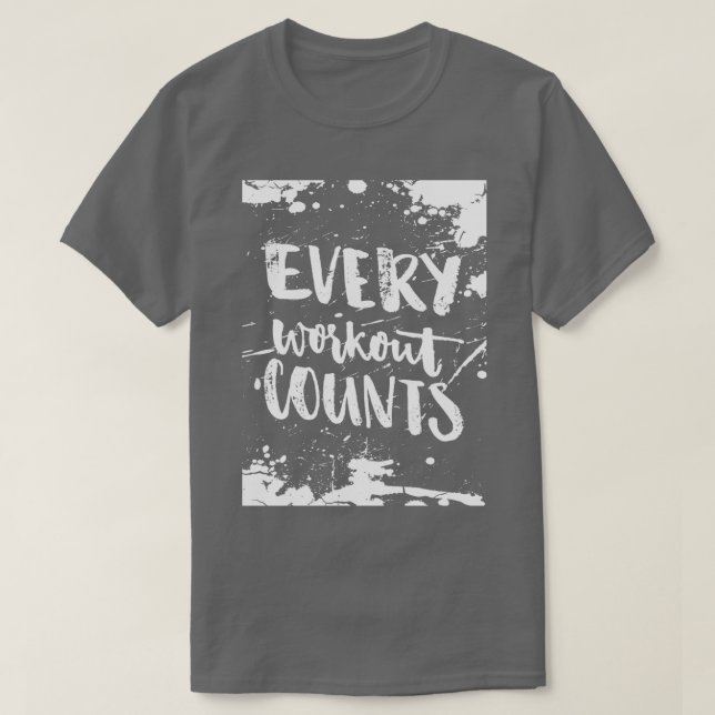 Coola för hälsosportens lämplighet för flytta varj t shirt (Design framsida)