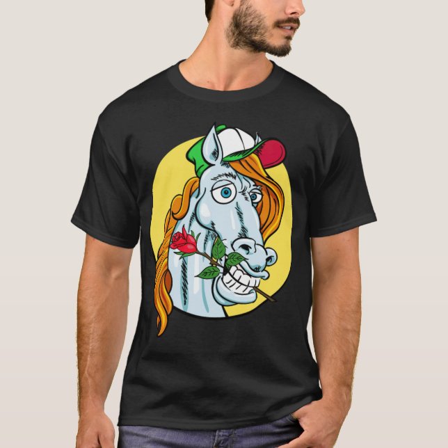 Coola för häst t shirt (Framsida)