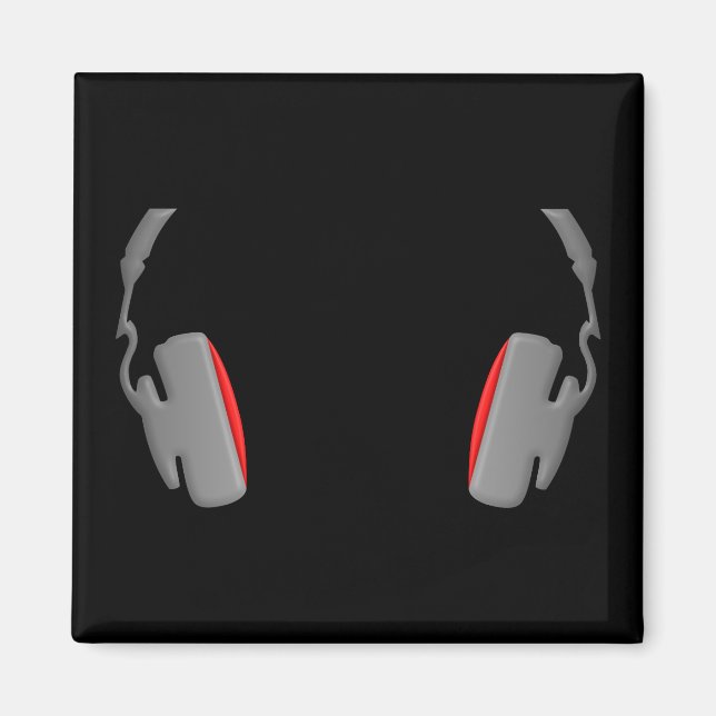 Coola för hörlurar - enkelt och i klass magnet (Framsidan)