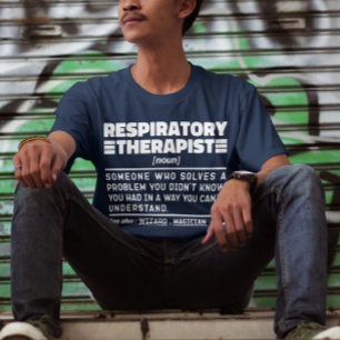 Coola för inhalationssterapi Noun- behandling T Shirt