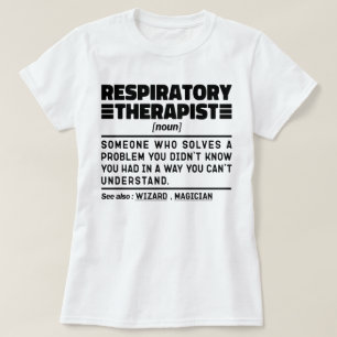 Coola för inhalationssterapi Noun- behandling T Shirt