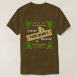 Coola för korn för skutt för namn | för tee shirt<br><div class="desc">Annonsera din microbrewery eller ditt homebrewing företag med denna utsmyckade beställnings- design för ölbryggareskjortan. Kantat i utsmyckade skutt och korngränsen, inkluderar designen också en ölmugg, en starburst och ett centralbaner var du kan tillfoga ditt egna bryggerinamn. Textnågot att säga, "stopp vid [bryggeriet för ditt namn].", Det finns utrymme för ditt...</div>