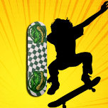 Coola för korshuvuden mini skateboard bräda 18,5 cm<br><div class="desc">Skateboard Checkerboard Croc Head Safari Skating handlar bara om att ha roligt, och det finns något för alla i vår skateboard-räckvidd. En fantastisk skateboard garanterade ett leende! Ha roligt med ditt personliga budskap som roterar gator och skatepark eller marscherar. ⭐ Produkten är 100 % Anpassade. ****Klicka på KNAPPEN CUSTOMIZE om...</div>