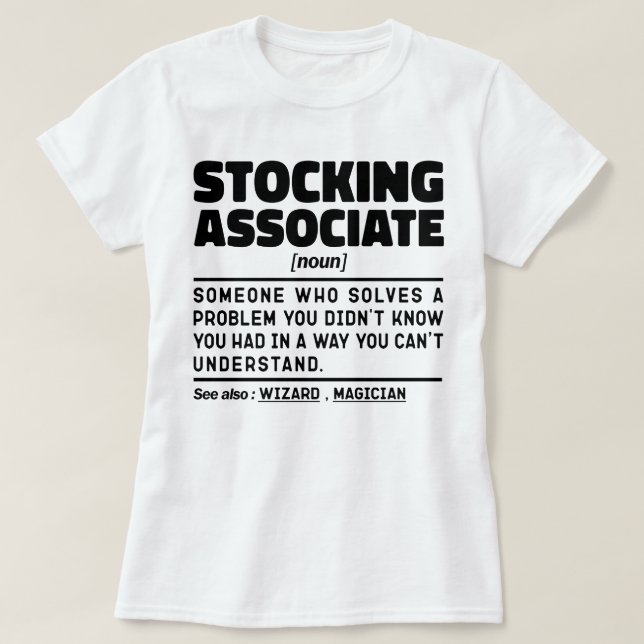 Coola för lagerinvestering associerad Noun Warehou T Shirt (Design framsida)
