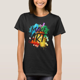 Coola För manar kvinnliga konstnärer Lärarkonstnär T Shirt