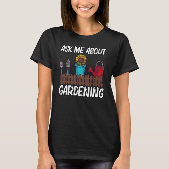 Coola  För manar kvinnor Gardener Garden T Shirt (Framsida)