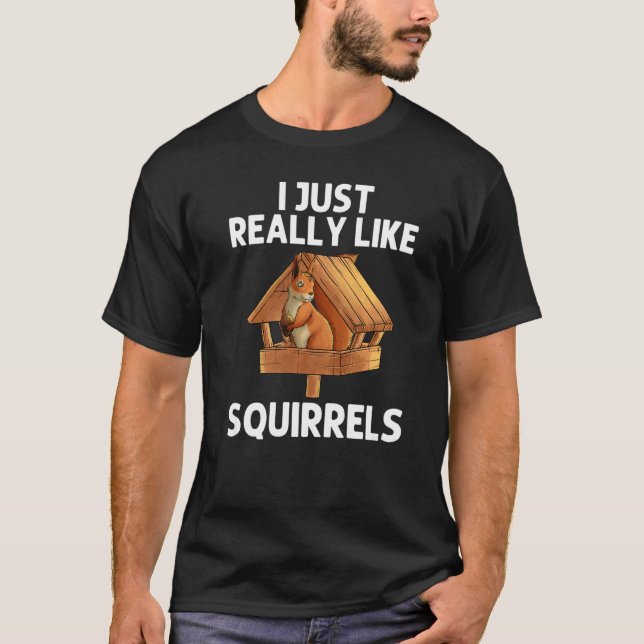 Coola För manar Kvinnor  Kvinnor Chipmunk Zookeepe T Shirt (Framsida)