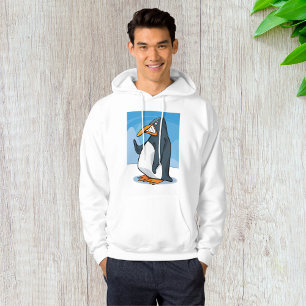 Coola för penguin-Tecknad, Arg Hoodie