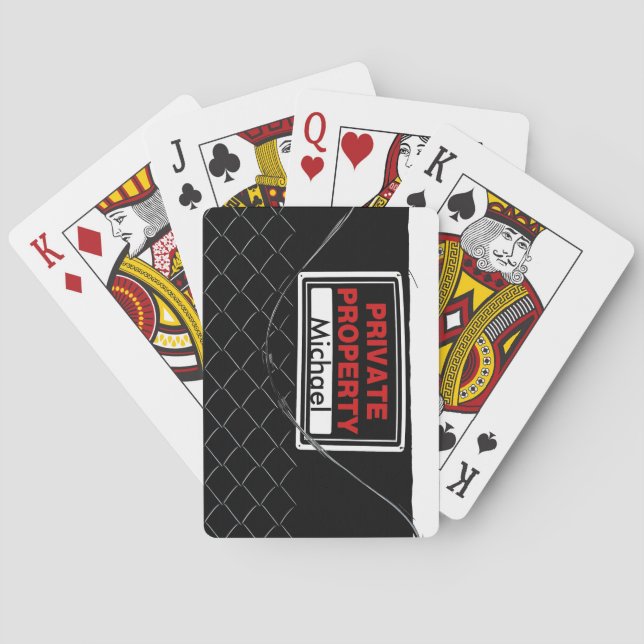 Coola för Roligt av personlig Unik Underbar  Gbit/ Casinokort (Baksidan)