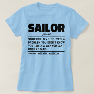 Coola för sjömansbåtar med sjömansfartyg utan defi t shirt